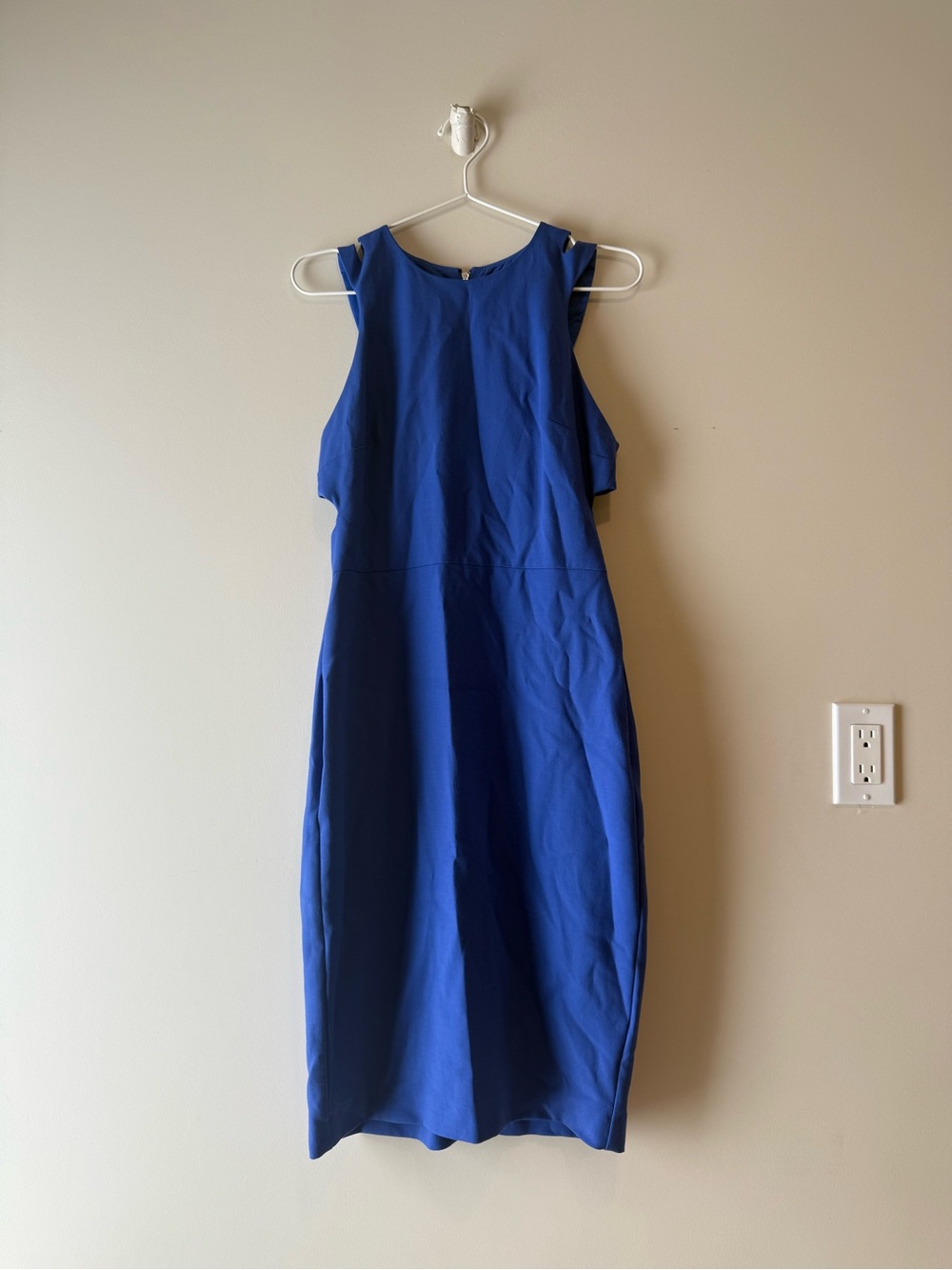 French Connection Sleeveless Cobalt Midi Dress